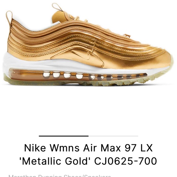Nike Other - ⚡️NBW Women’s or Men’s Metallic Gold Nike Max 97⚡️